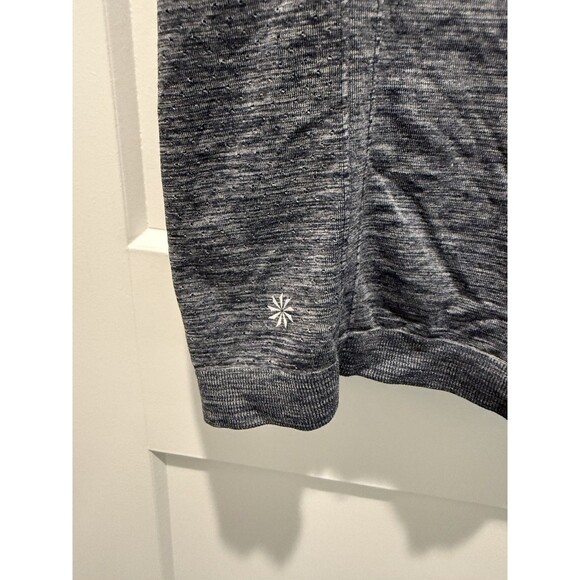 Athleta Reverb High Neck Tank Top Women’s Large L Chalkboard Racerback Athletic - Picture 3 of 5